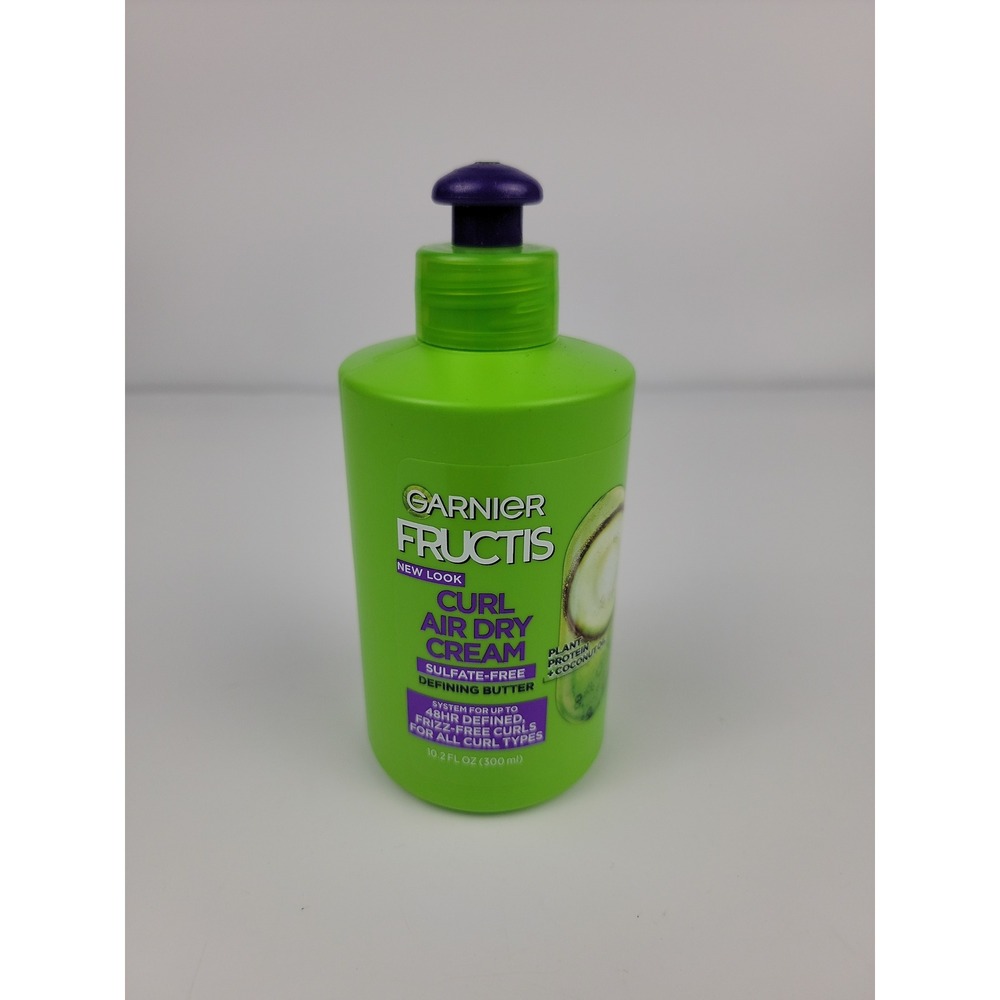 Garnier Fructis Curl Air Dry Cream Sulfate-Free Defining Butter 10.2oz Vegan